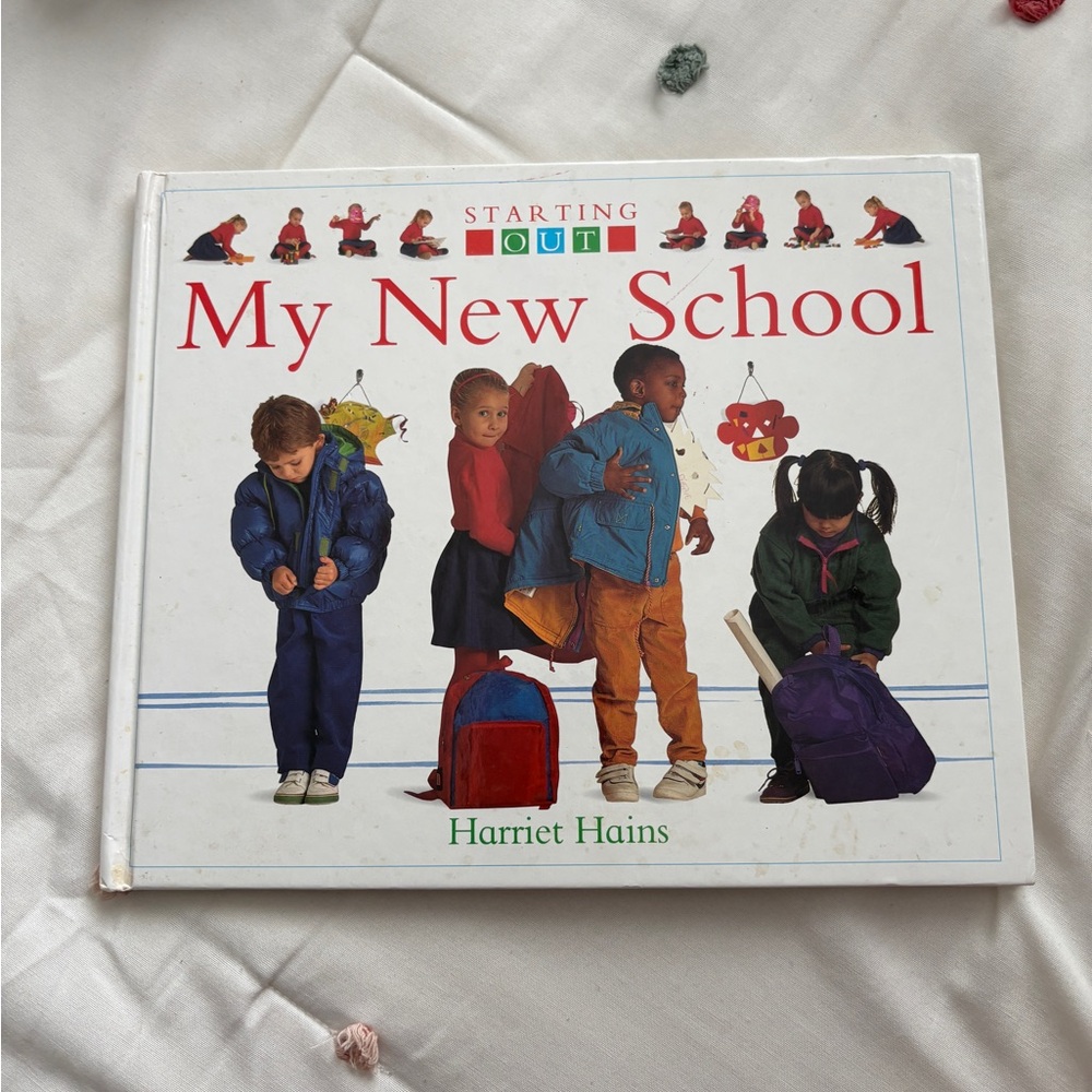 Starting Out My New School Book - Colorful Cover